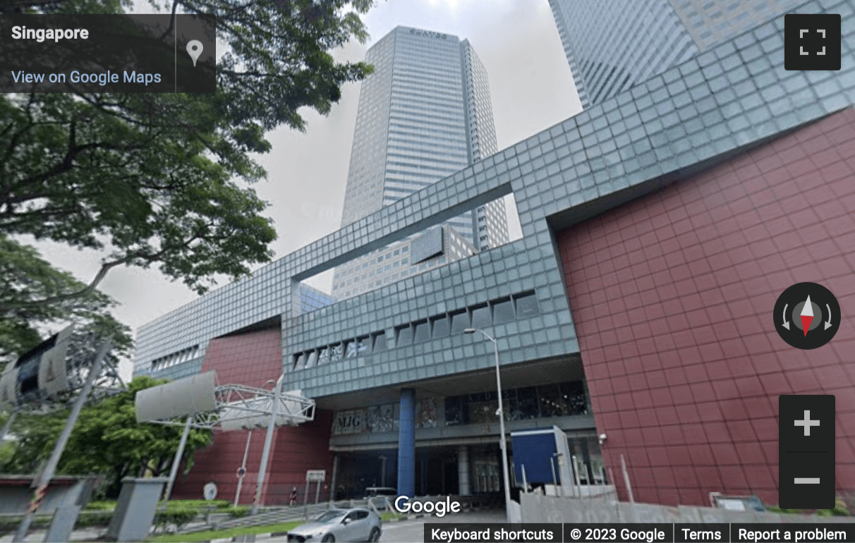 Street View image of Suntec City Tower 2, 9 Temasek Boulevard, Singapore