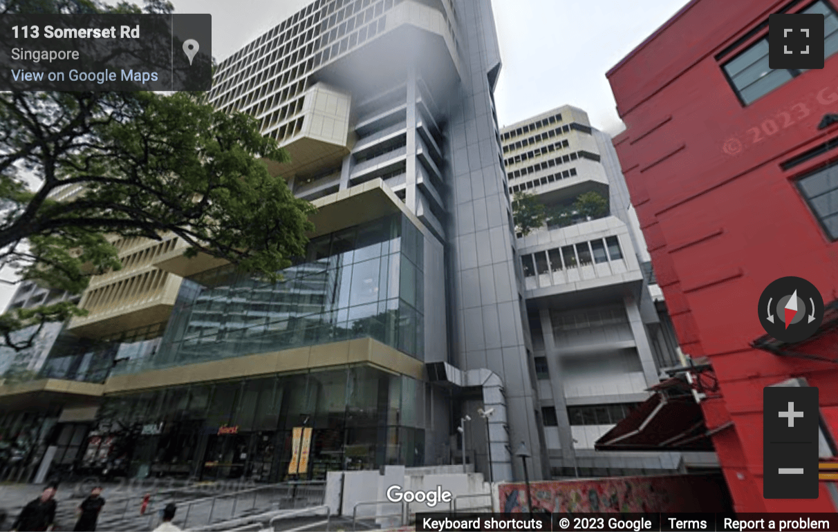Street View image of Levels 3 & 13, TripleOne Somerset, 111 Somerset Road, Singapore