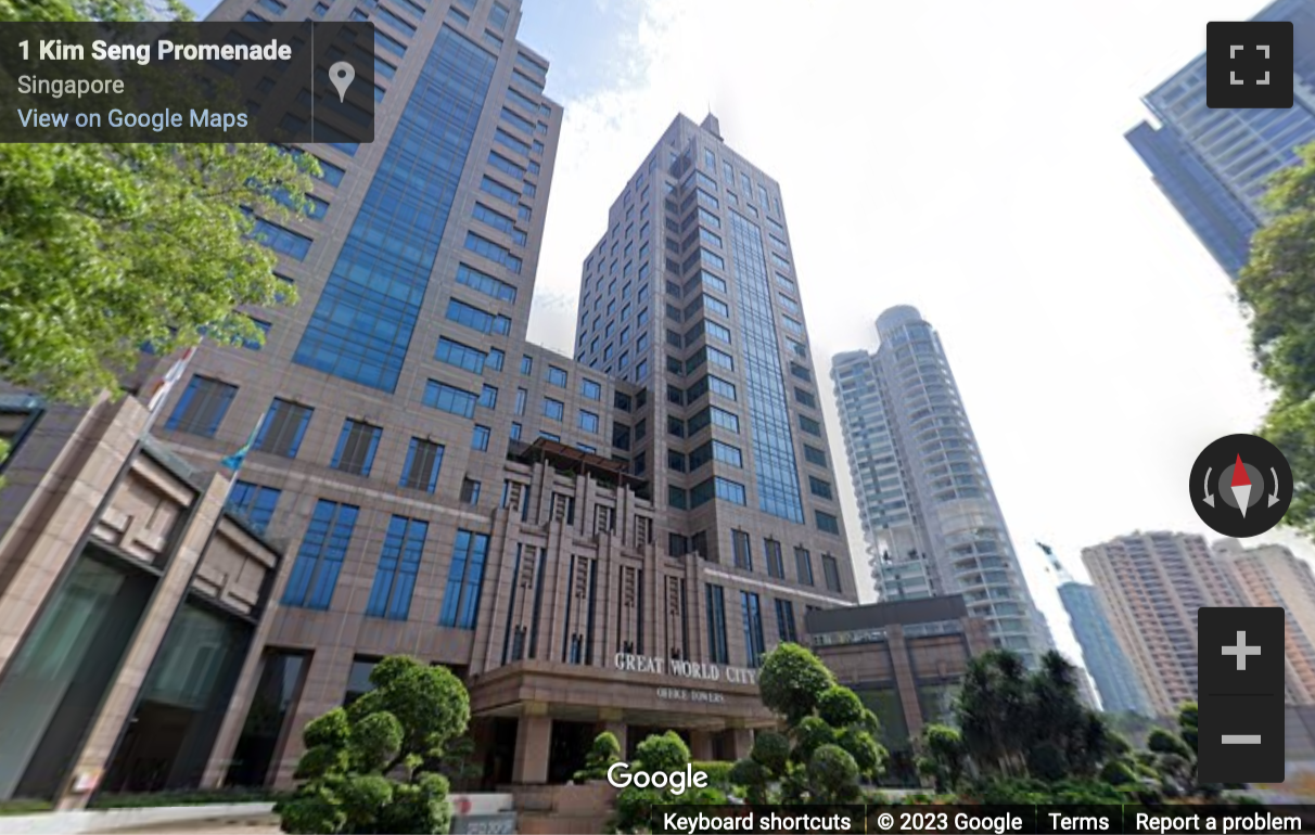 Street View image of Great World City Office, East tower, Singapore