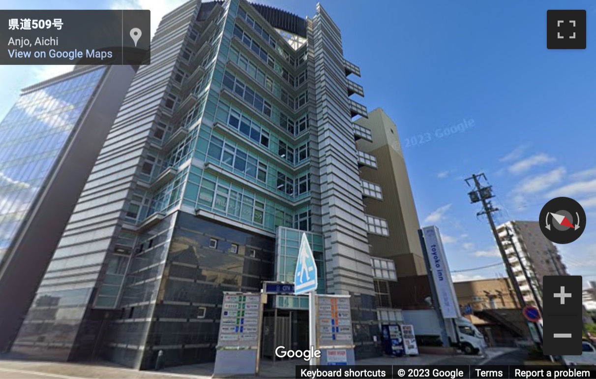 Street View image of San Terrace Mikawa Anjo 6F, 1-15-8 Mikawa Anjo Minamimachi, Anjo, Aichi