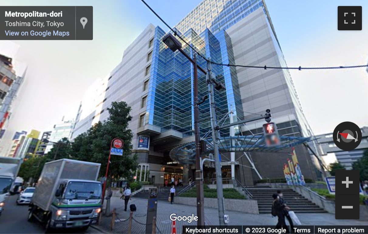 Street View image of WeWork Metropolitan Plaza Building, 1 Chome 11-1 Nishiikebukuro, Toshima-ku