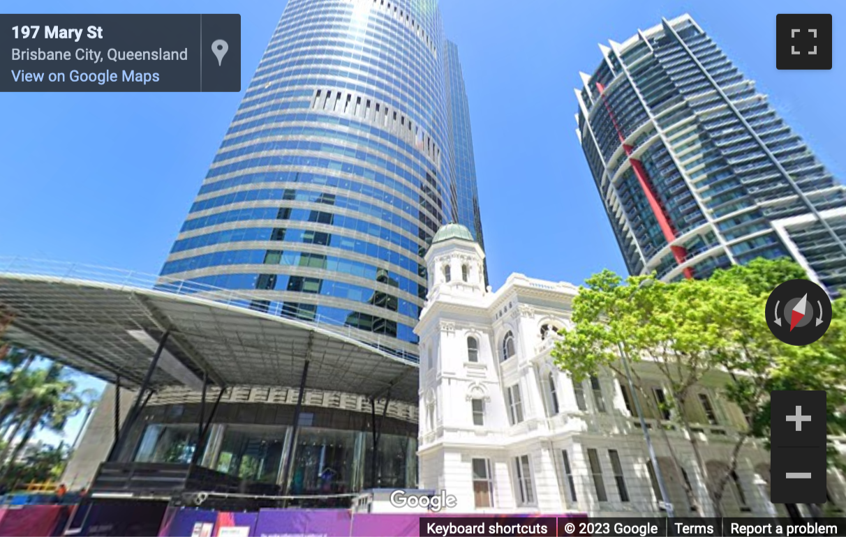 Street View image of 1 Eagle Street, Waterfront Place, Brisbane
