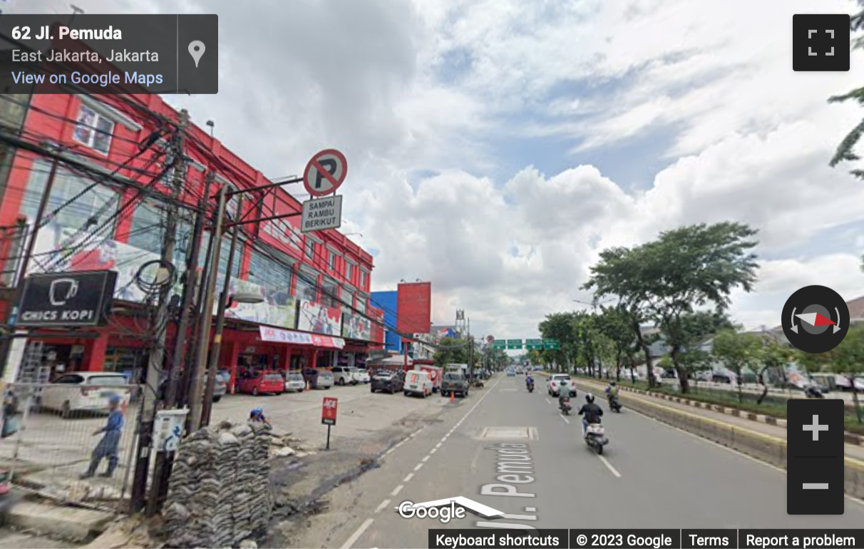 Street View image of Gd. Chic’s musik, Jl. Pemuda no 65, Pulogadung, Jakarta Timur, Jakarta