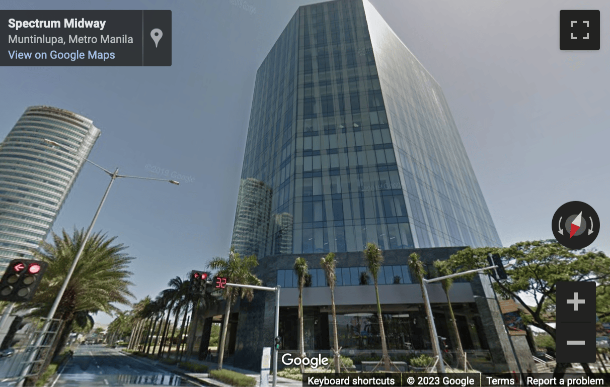 Street View image of Filinvest Corp. City, One Griffinstone Building, Commerce Avenue, Muntinlupa