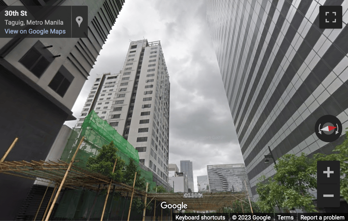 Street View image of BGC Corporate Center, 30th Street Corner 11th Avenue, Bonifacio Global City, Manila
