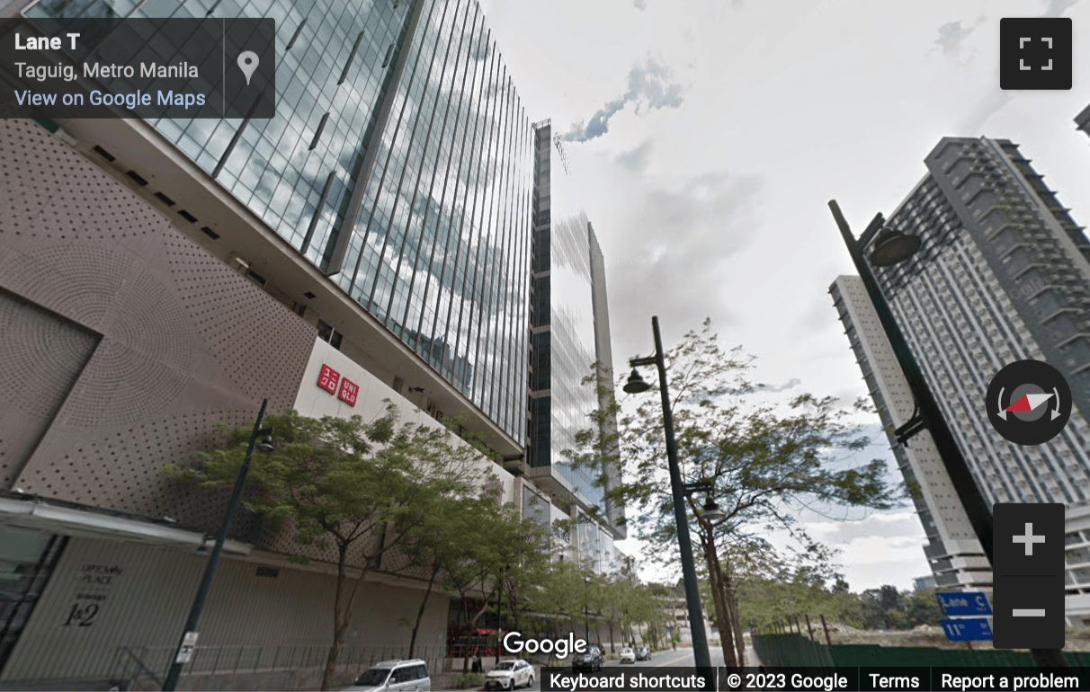 Street View image of Office Space to Rent in St. Bonifacio Global City, Manila