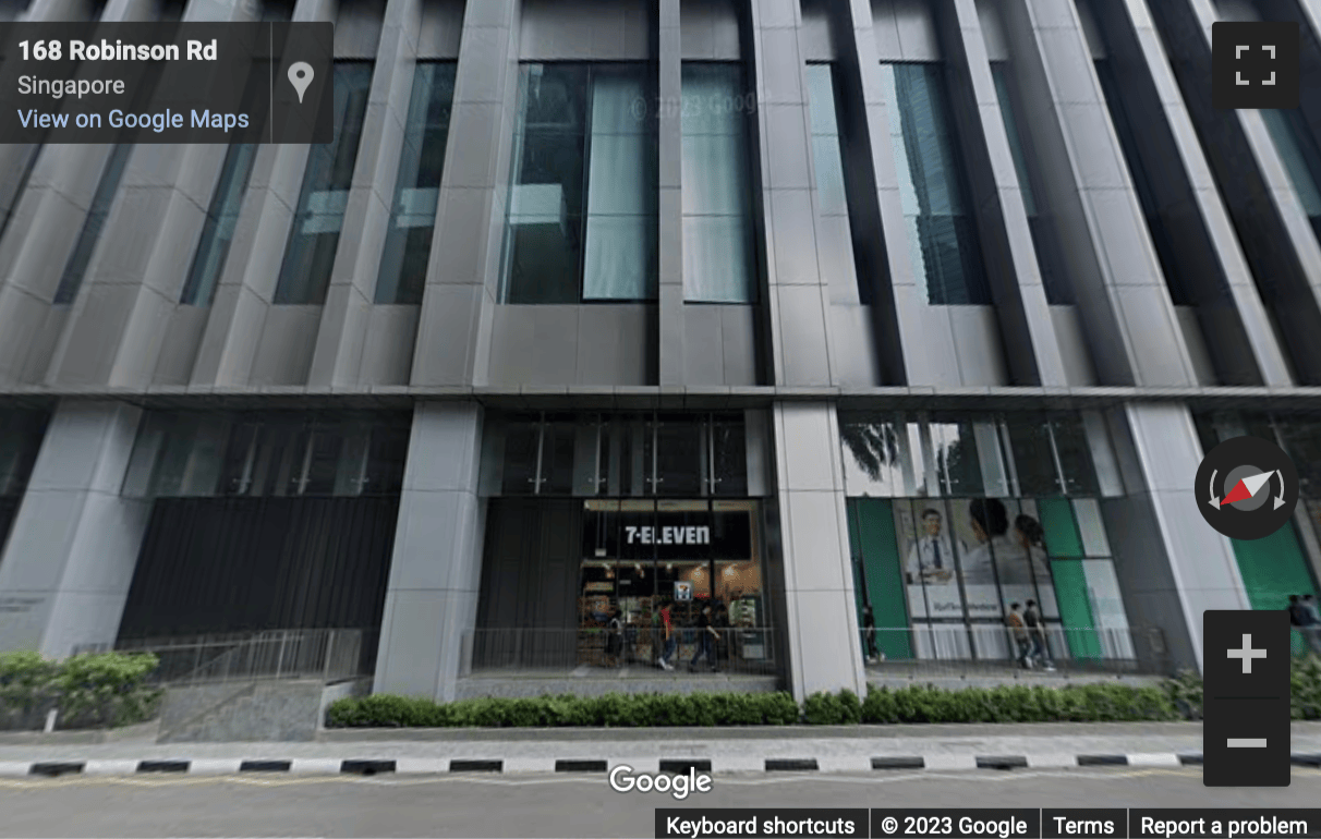Street View image of 79 Robinson Road, No. 07-01, Singapore