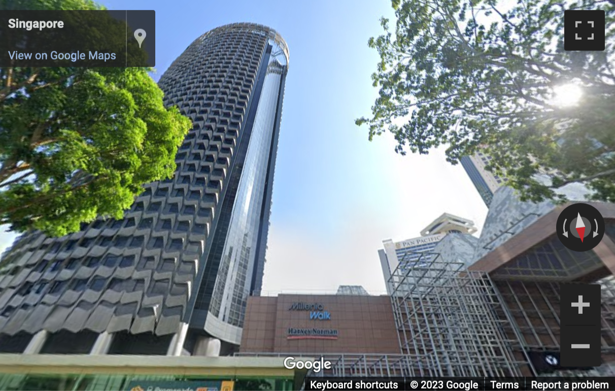 Street View image of Centennial Tower, Level 21, 3 Temasek Avenue, Singapore