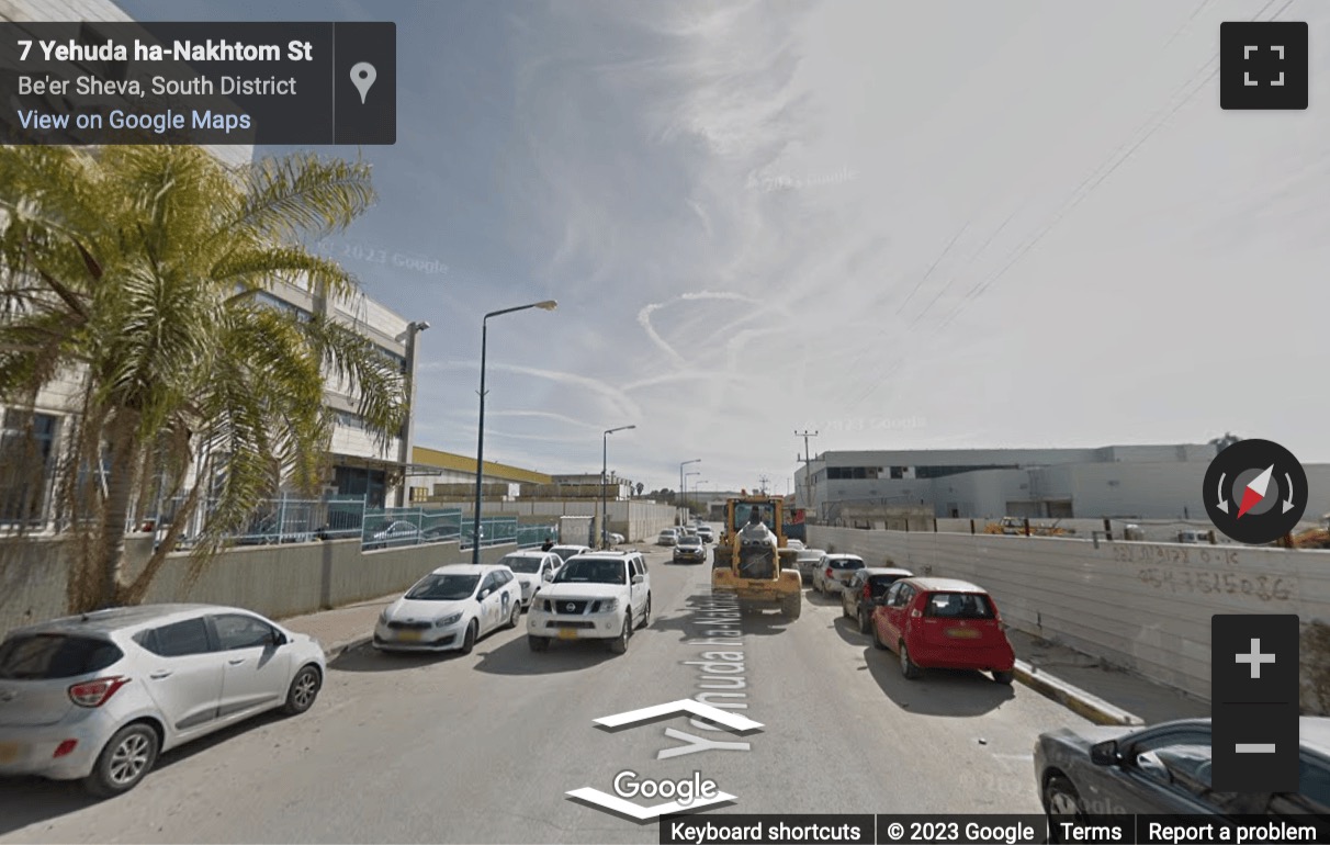 Street View image of 10 Yehuda Hanachtom St, G7 Building, Be’er Sheva