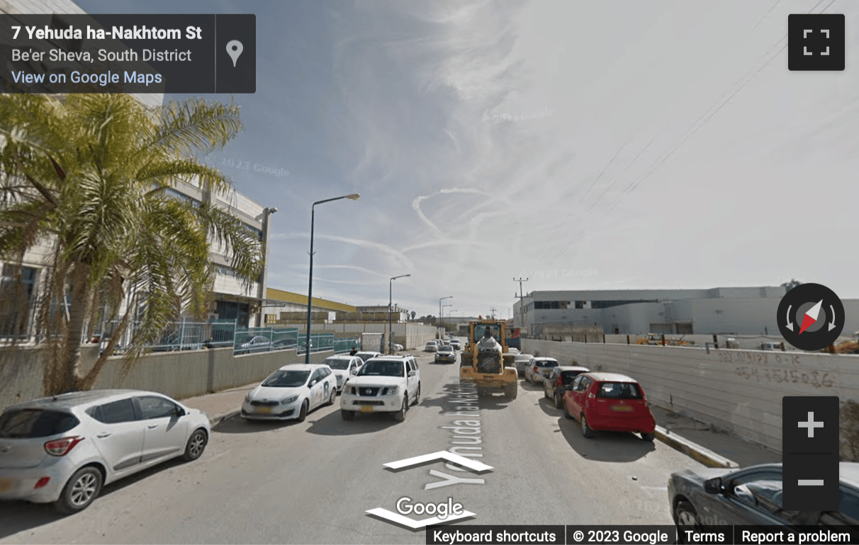 Street View image of 10 Yehuda Hanachtom St, G7 Building, Be’er Sheva