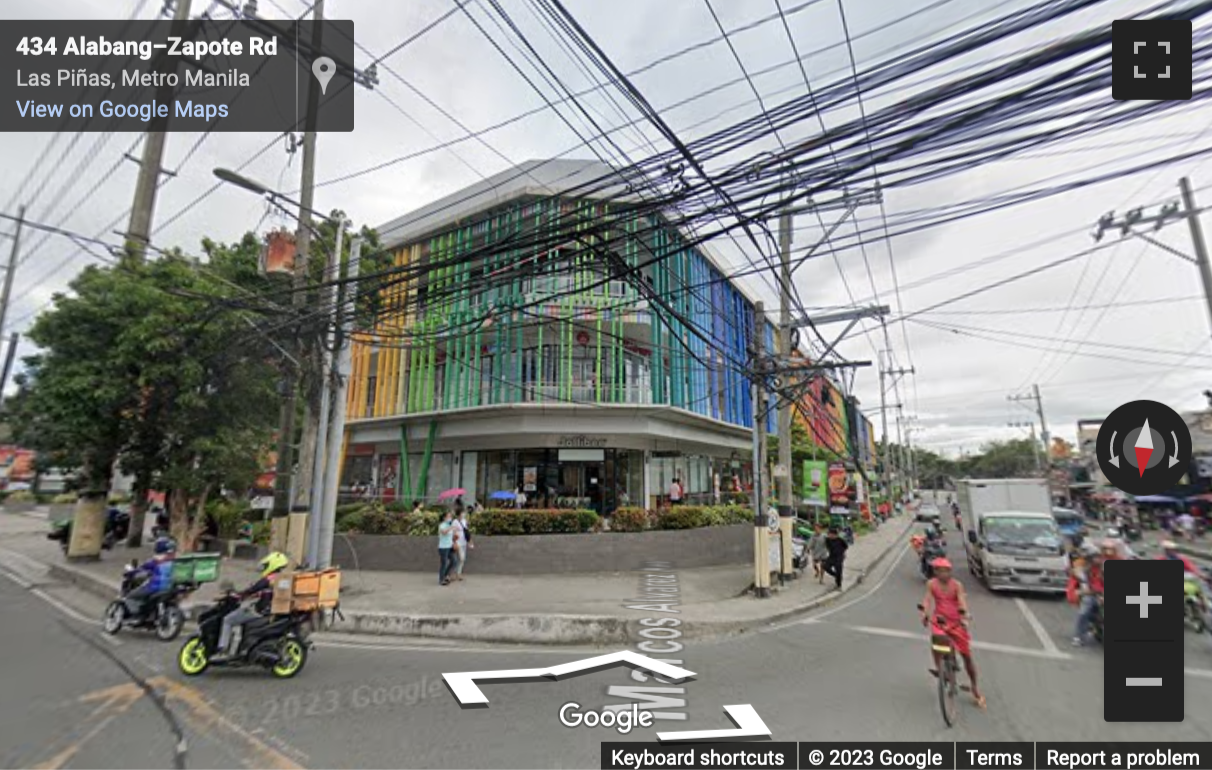 Street View image of Colours Town Center, Lot 1A Alabang-Zapote road. corner Marcos Alvarez Avenue, Manila