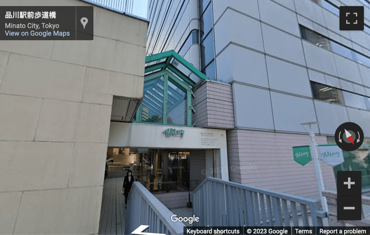 Street View image of Keikyu 1st Building, 4-10-18 Takanawa, Minato-ku, Tokyo