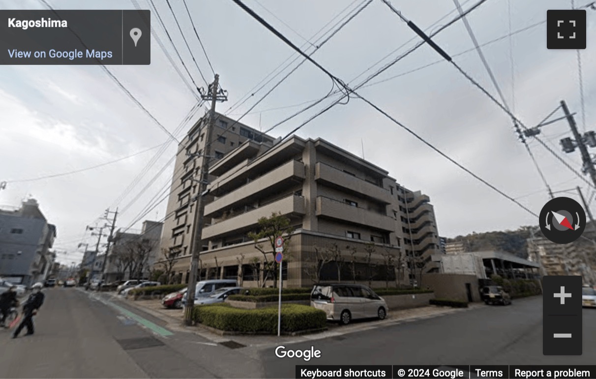 Street View image of 1-2-1 Take, Kagoshima shi, JR Kagoshima Chuo Building, Kagoshima-ken
