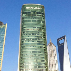 Interior of Level 20, Mirae Asset Tower, 166 Lujiazui Ring Road, Pudong Xinqu. Click for details.