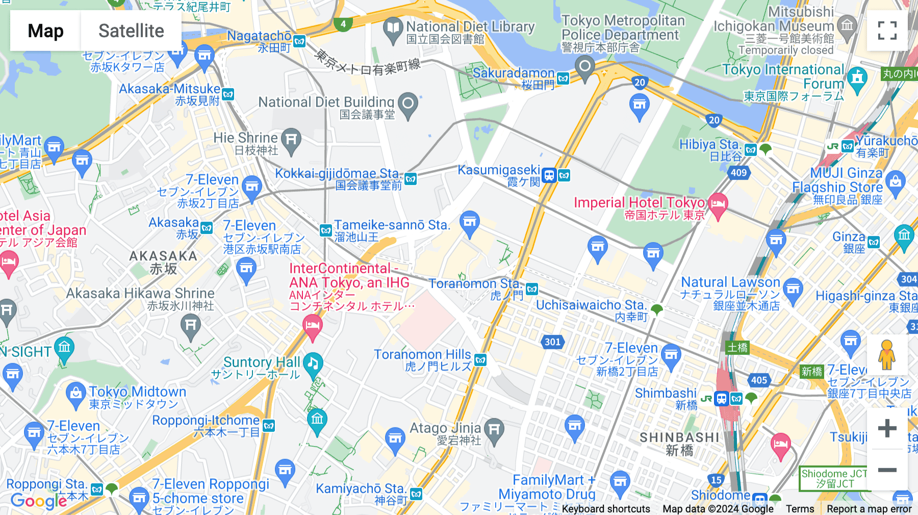 Click for interative map of kasumigaseki 3-2-5, chiyoda-ku,Tokyo, Tokyo