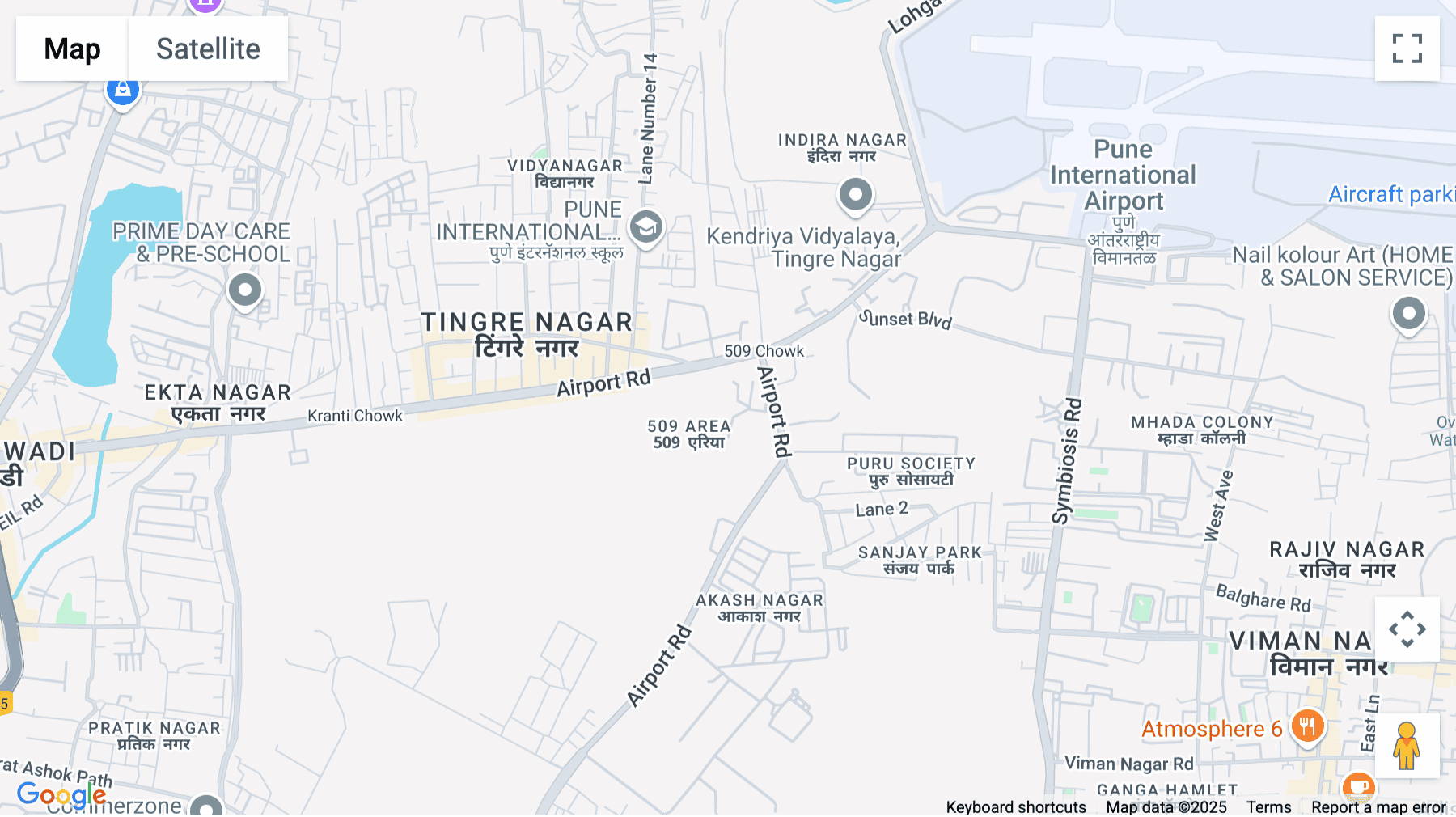Click for interative map of Level 5, Techpark1, Airport Road, Yerwada, Pune