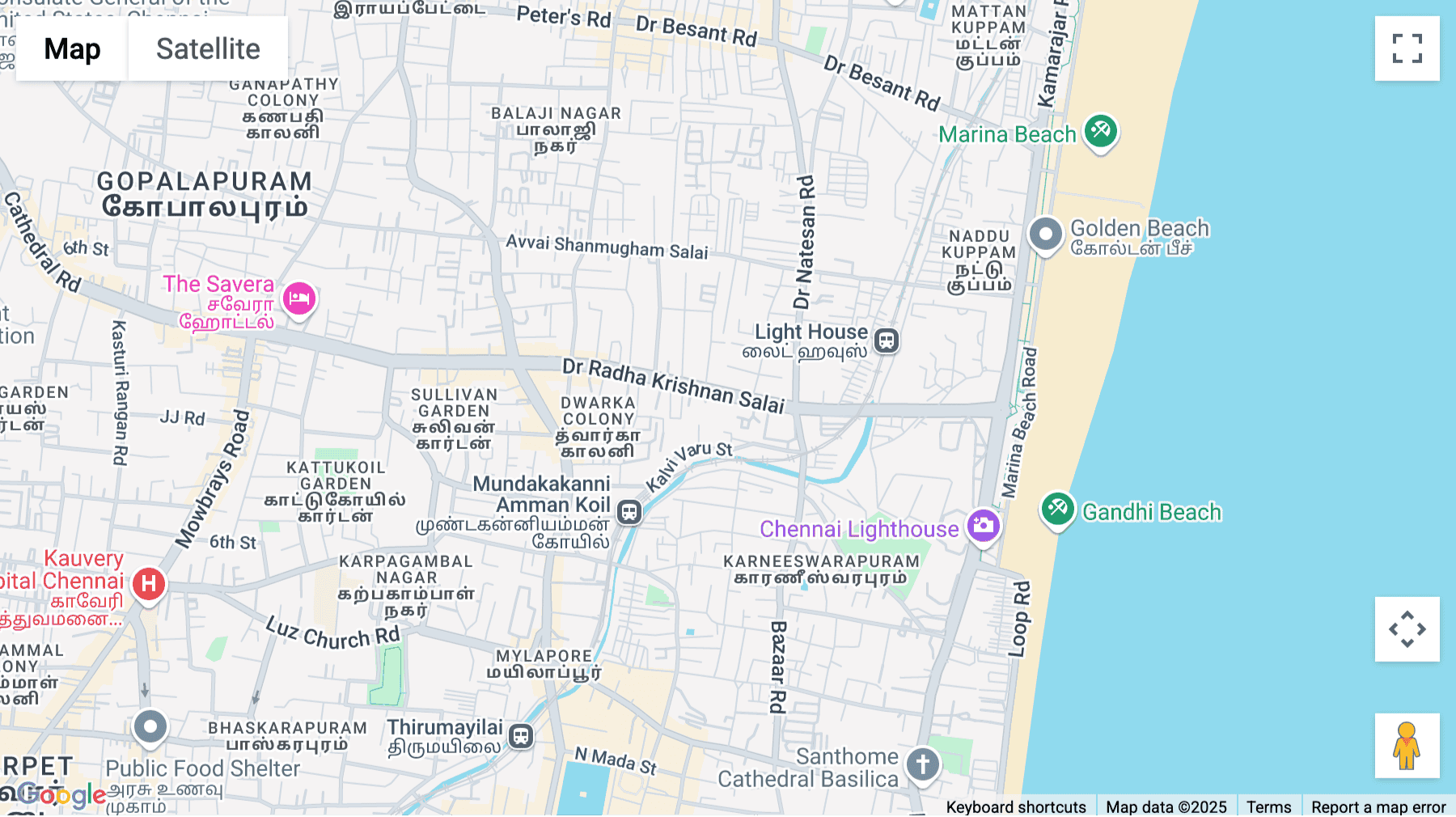 Click for interative map of Citi Centre Level 6, 10/11 Radhakrishna Salai,,, Chennai