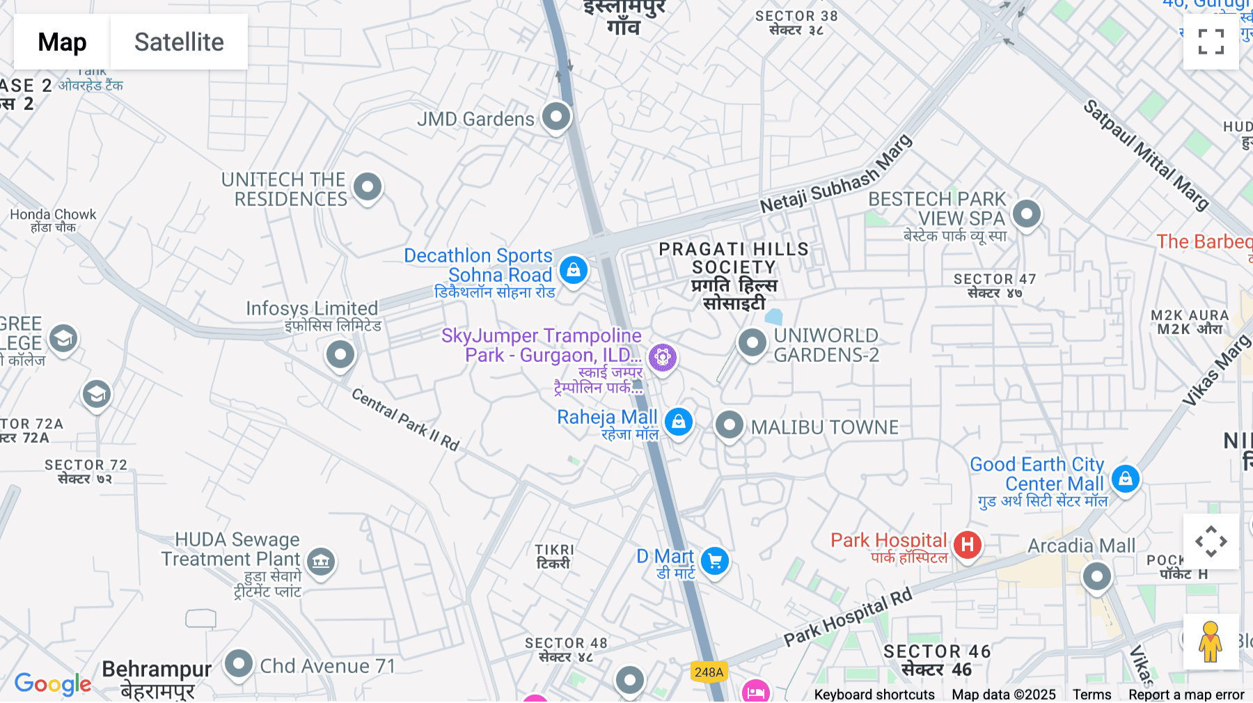 Click for interative map of 9th Floor, Spaze I-Tech Park, Sector 49, Gurgaon-Sohna Road ,, Gurgaon