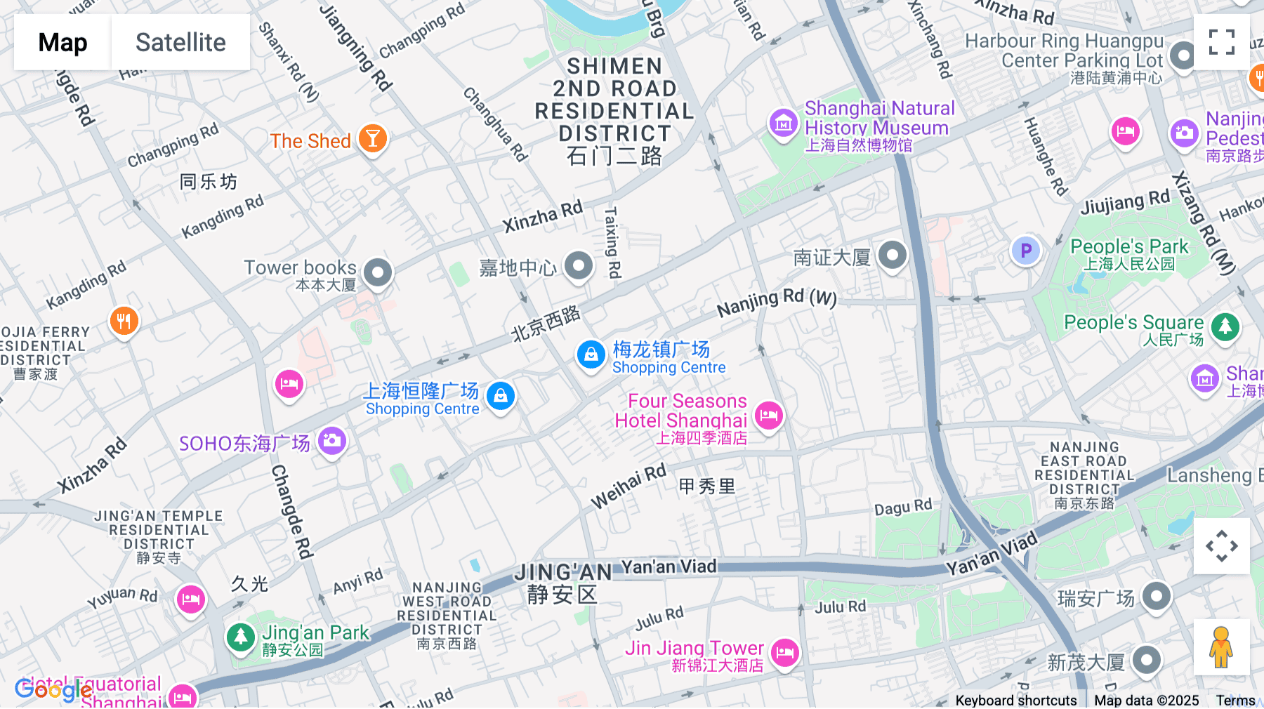 Click for interative map of 14/F,Jinjiang Xiangyang Tower,993 Nanjing West Road,, Shanghai
