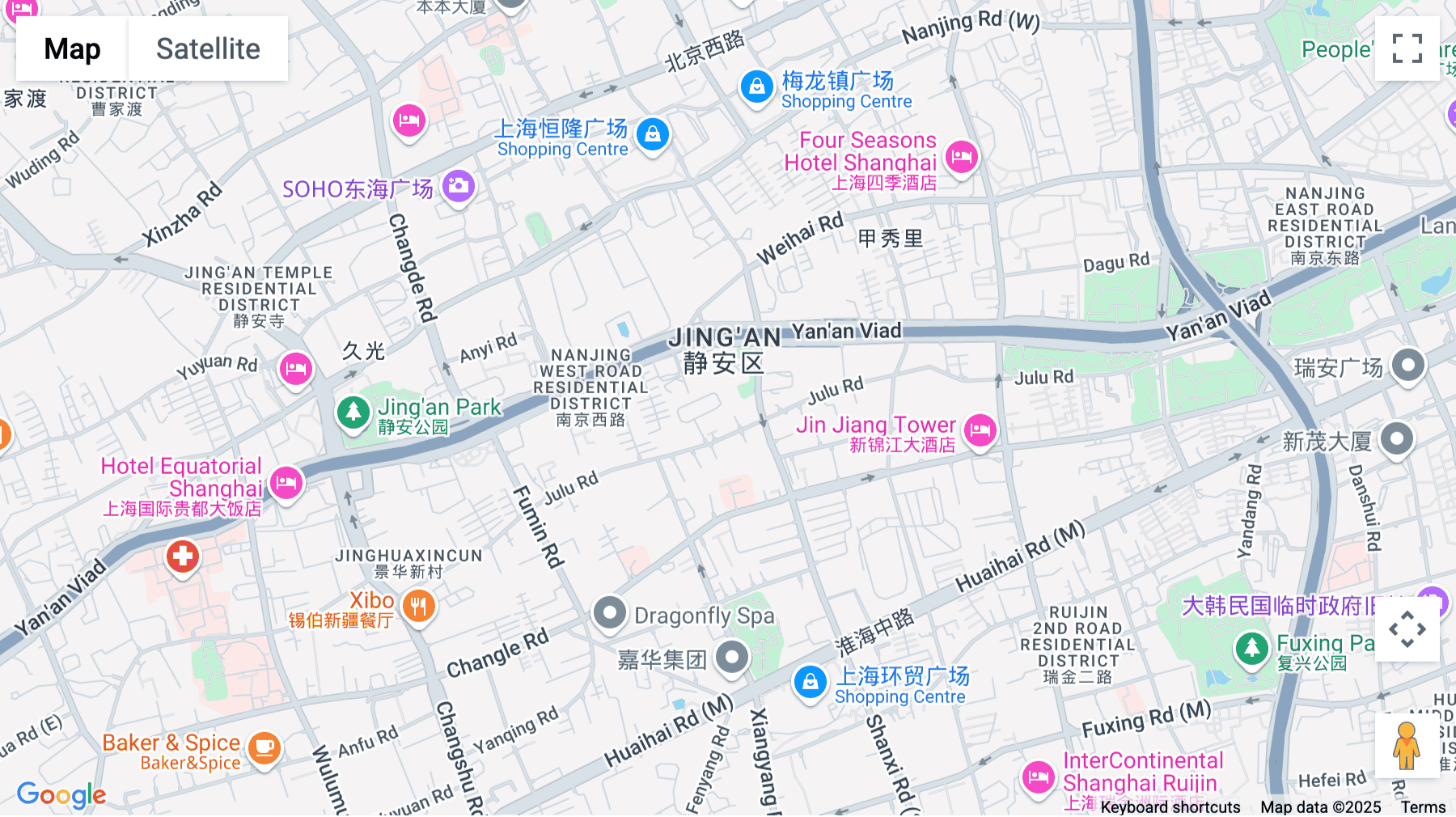 Click for interative map of 38F Park Place,1601 West Nanjing Road, Jing'an District, Shanghai