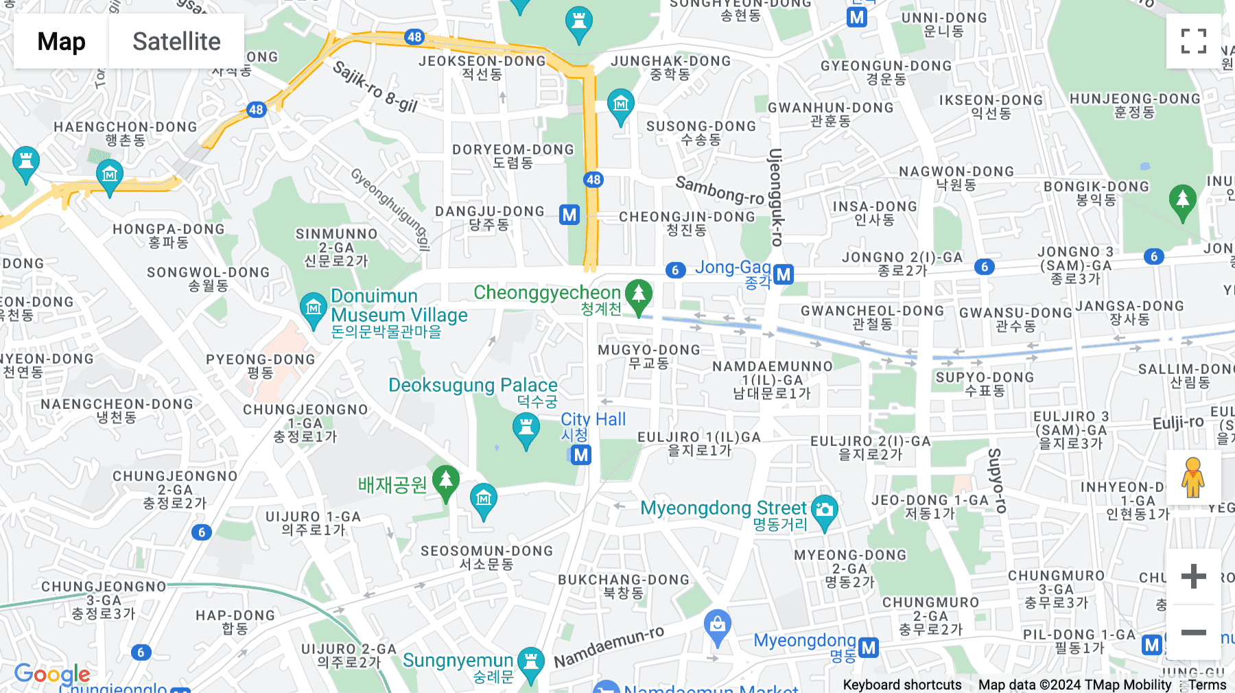 Click for interative map of 21st Floor, Seoul Finance Center, Taepyeongro 1-ga, Jung-gu, Seoul