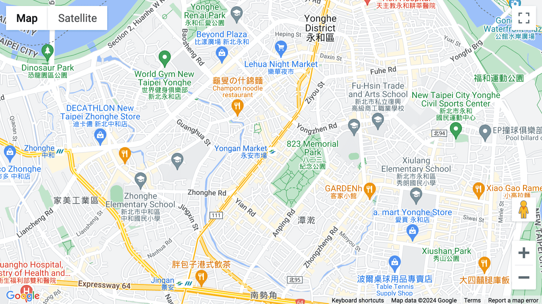 Click for interative map of 2F, No. 499, Zhonghe Road, Yonghe District, Taipei, Taiwan, Taipei