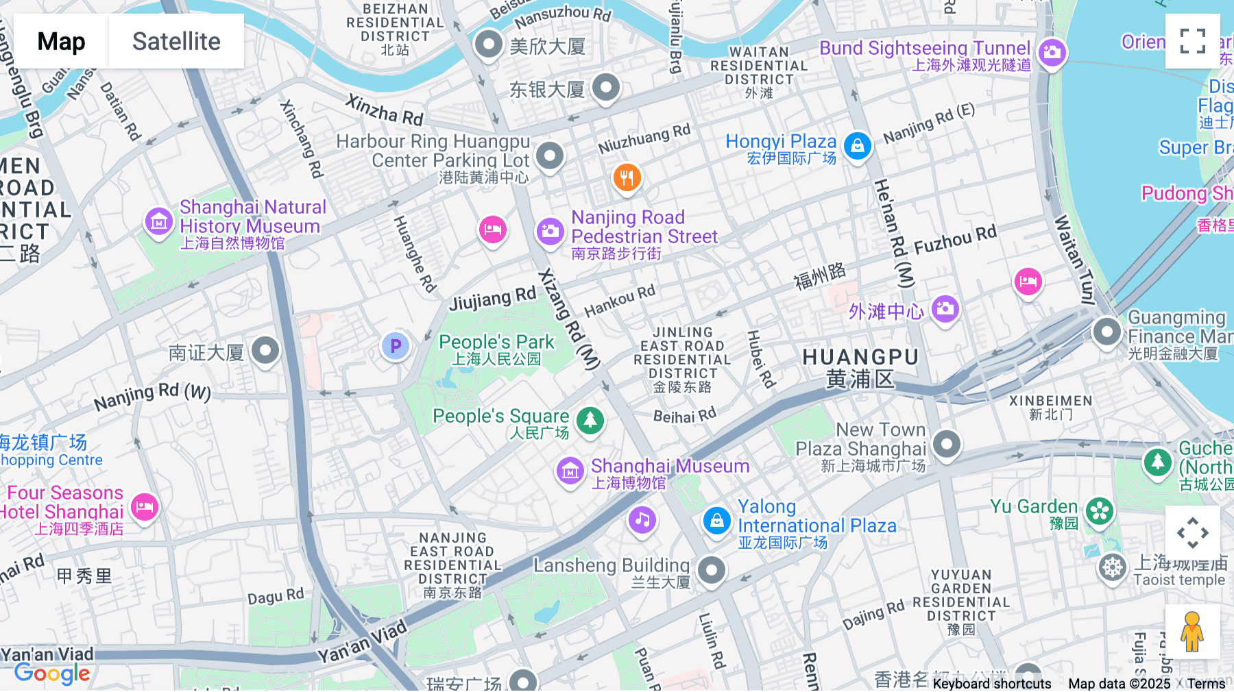 Click for interative map of 51/F Raffles City,268 Xizang Zhong Road,, Shanghai