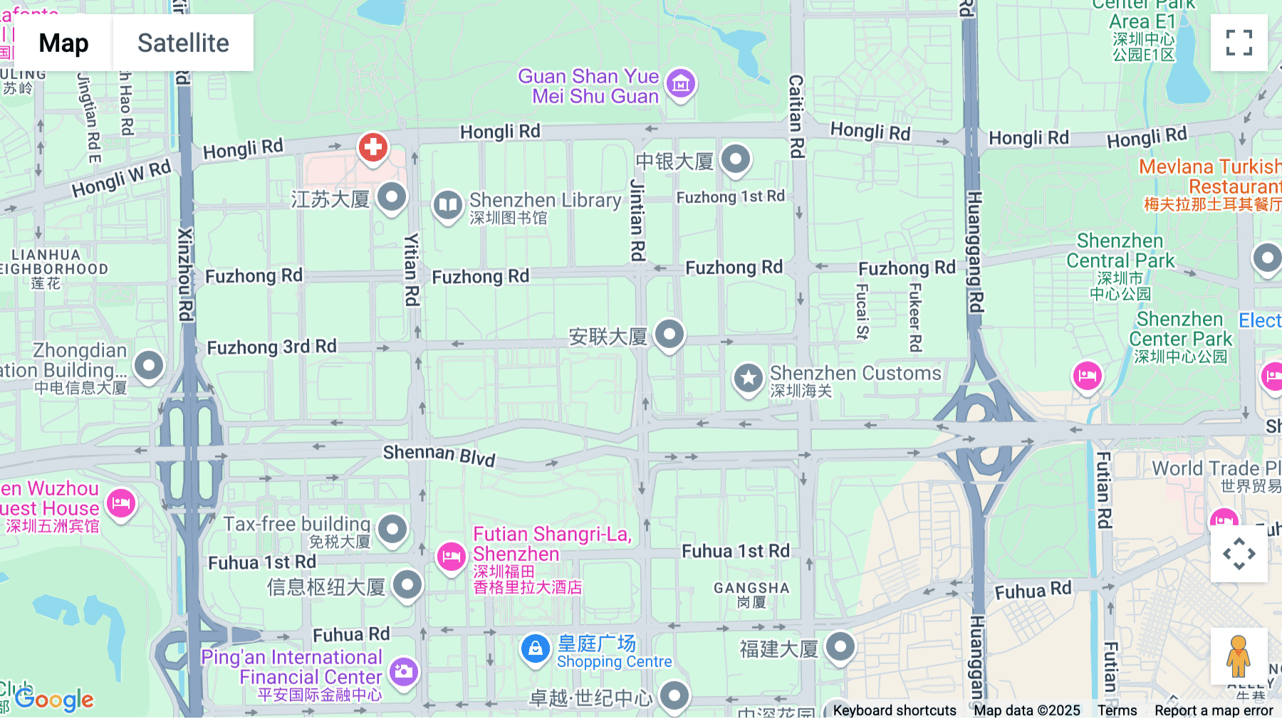 Click for interative map of 26/F Anlian Centre, 2222 Jin Tian Road, Futian District, Shenzhen