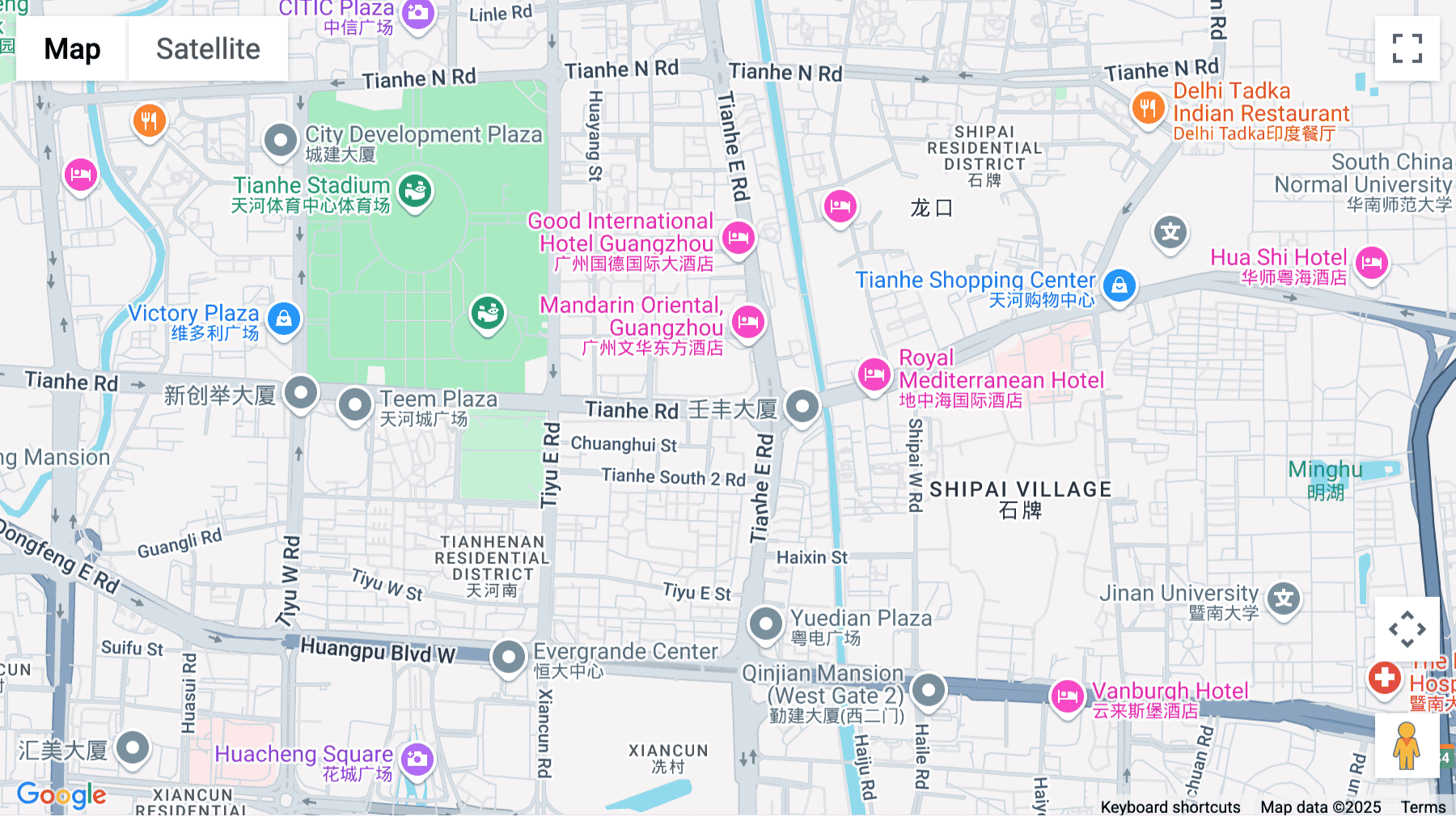 Click for interative map of Level 7, Taikoo Hui Tower 1,385 Tianhe Road, Tianhe district,, Guangzhou