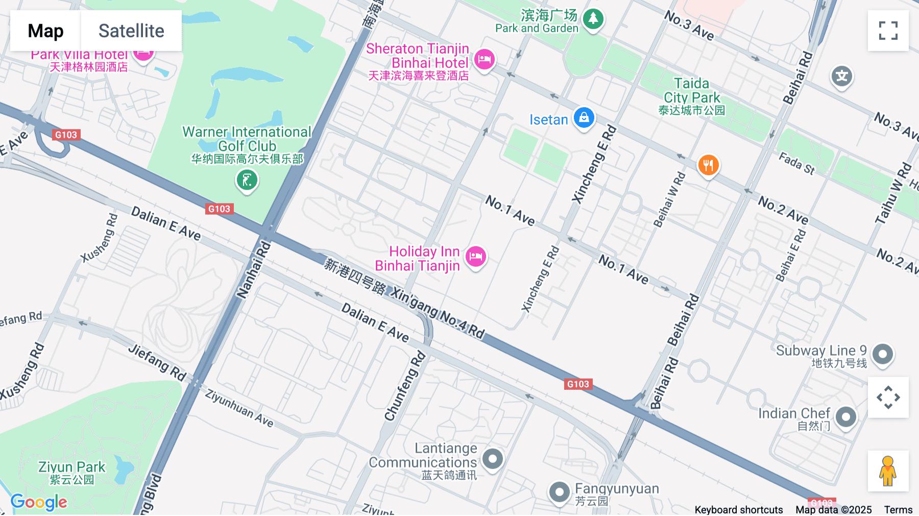Click for interative map of 17F C1 TEDA MSD, 79 First Avenue,, Tianjin