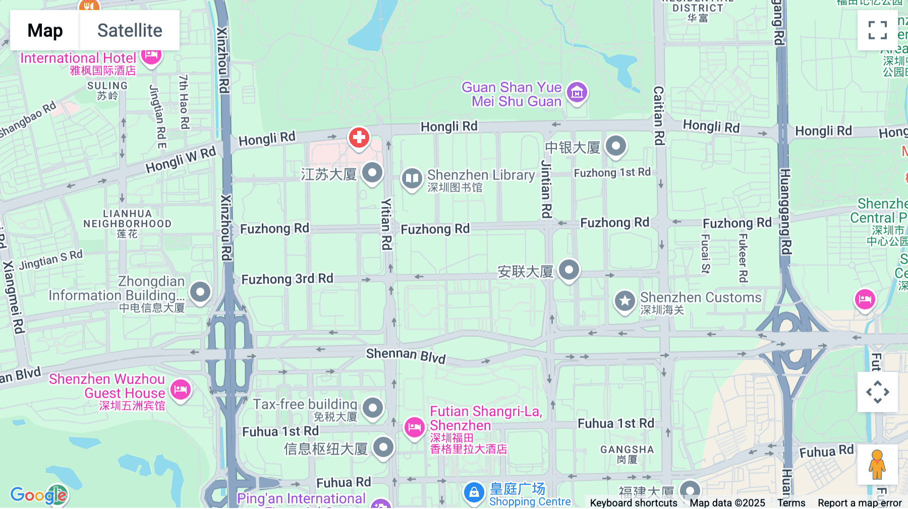 Click for interative map of Kerry Plaza 13/F, Tower 3, No.1-1 Zhong Xin Si Road,, Shenzhen