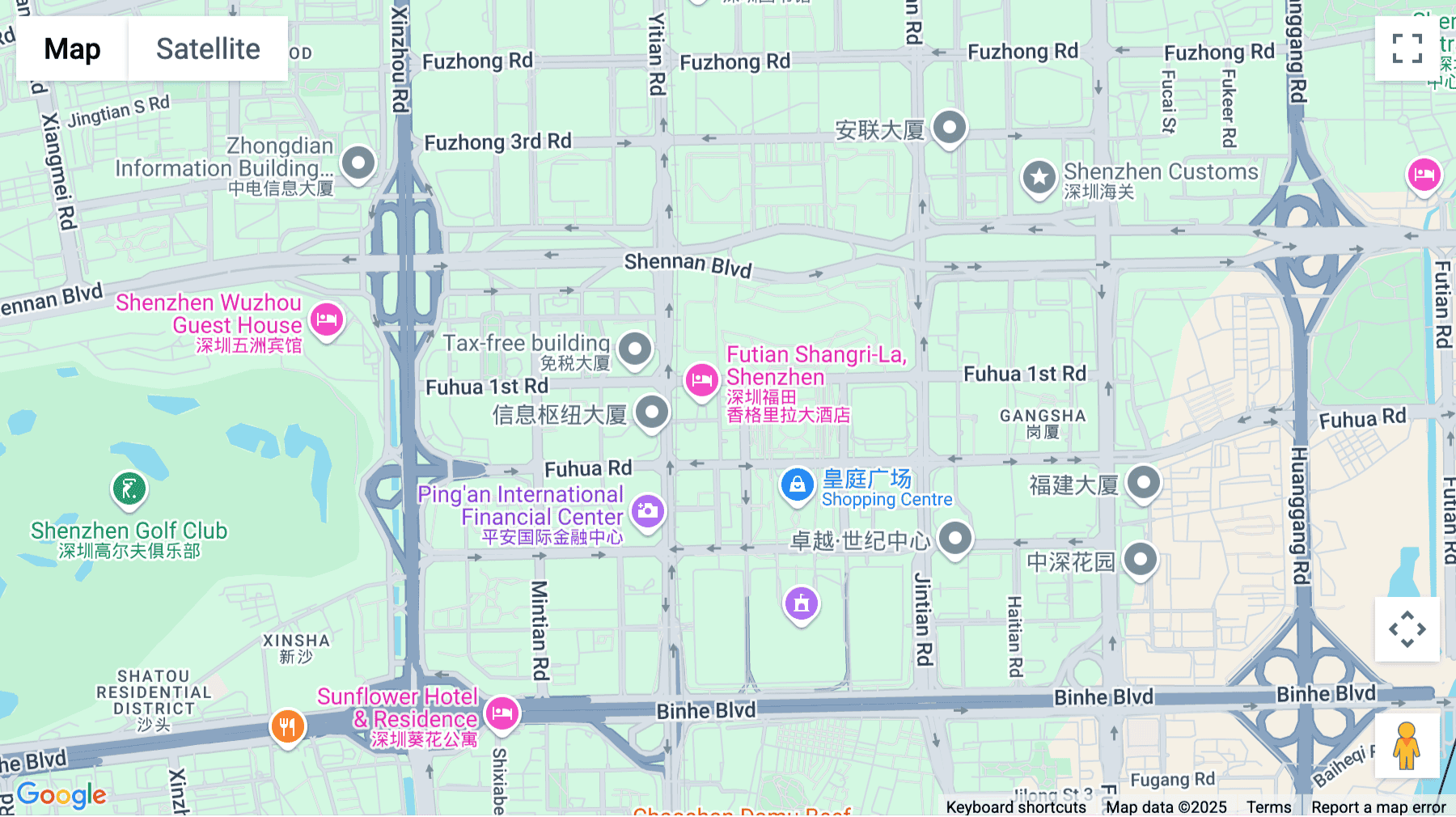 Click for interative map of Level 15, Tower 2, Kerry Plaza, No. 1 Zhong Xin Si Road, Futian District, , Shenzhen