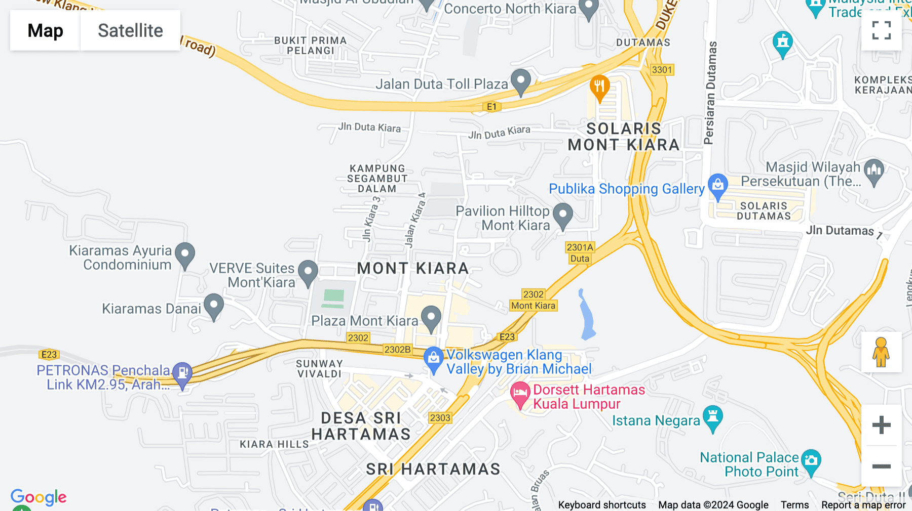 Click for interative map of 15-1, Menara One Mont Kiara, Jalan Kiara,, Kuala Lumpur