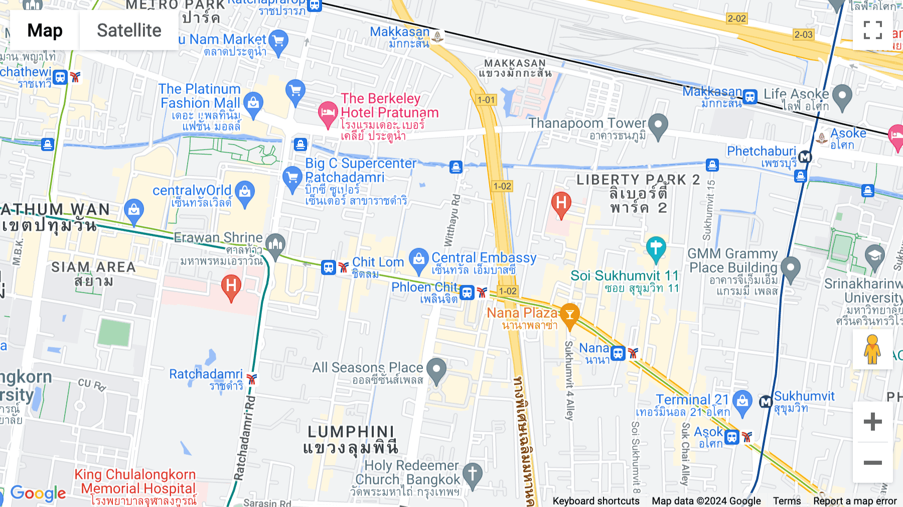 Click for interative map of 17th Floor, 55 Wave Place Building, Wireless Road, Lumpini, Pathumwan, Bangkok, Bangkok