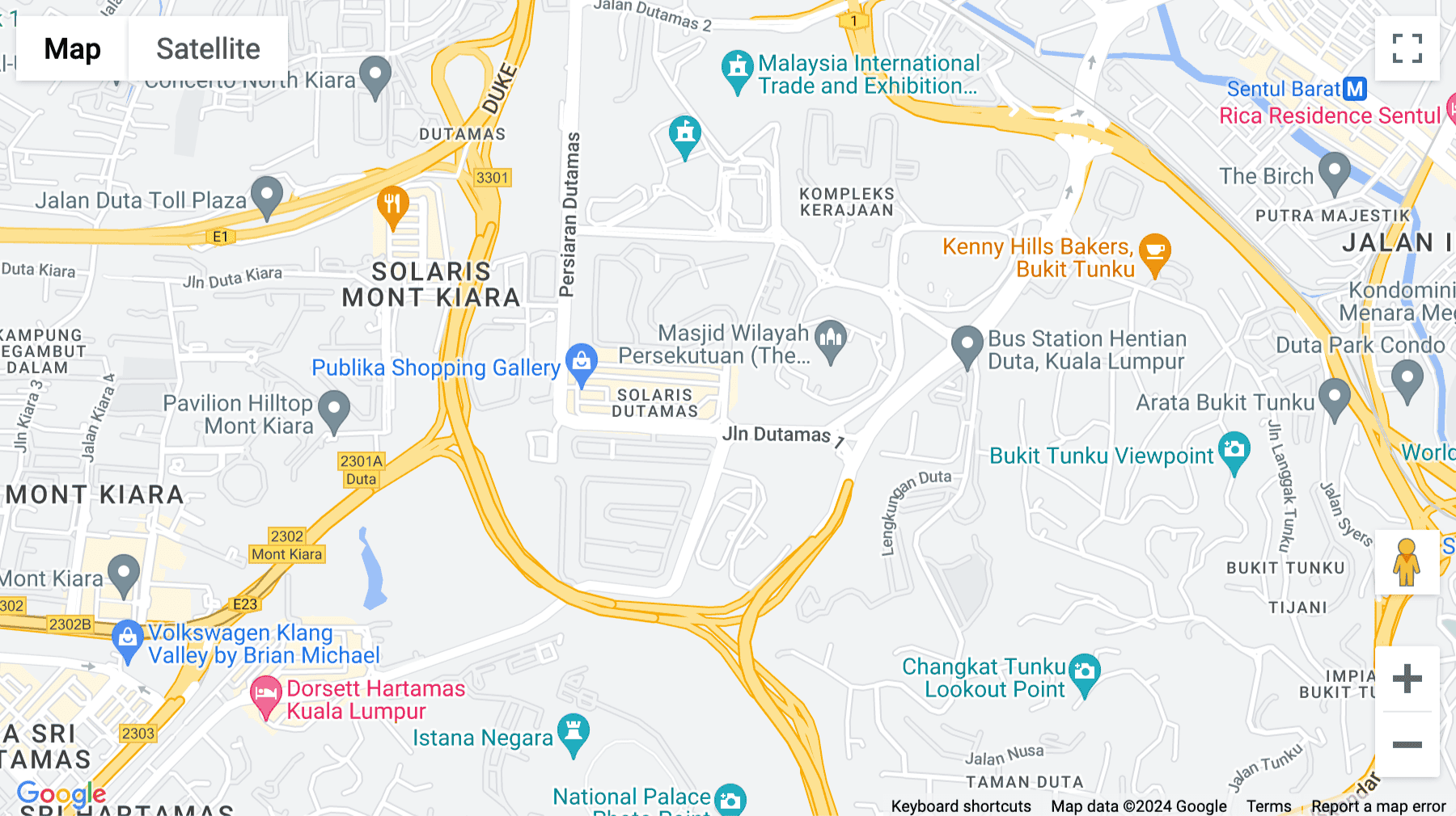 Click for interative map of A4-2-7, Solaris Dutamas, Publika, 1 Jalan Dutamas 1, Mont Kiara, Kuala Lumpur