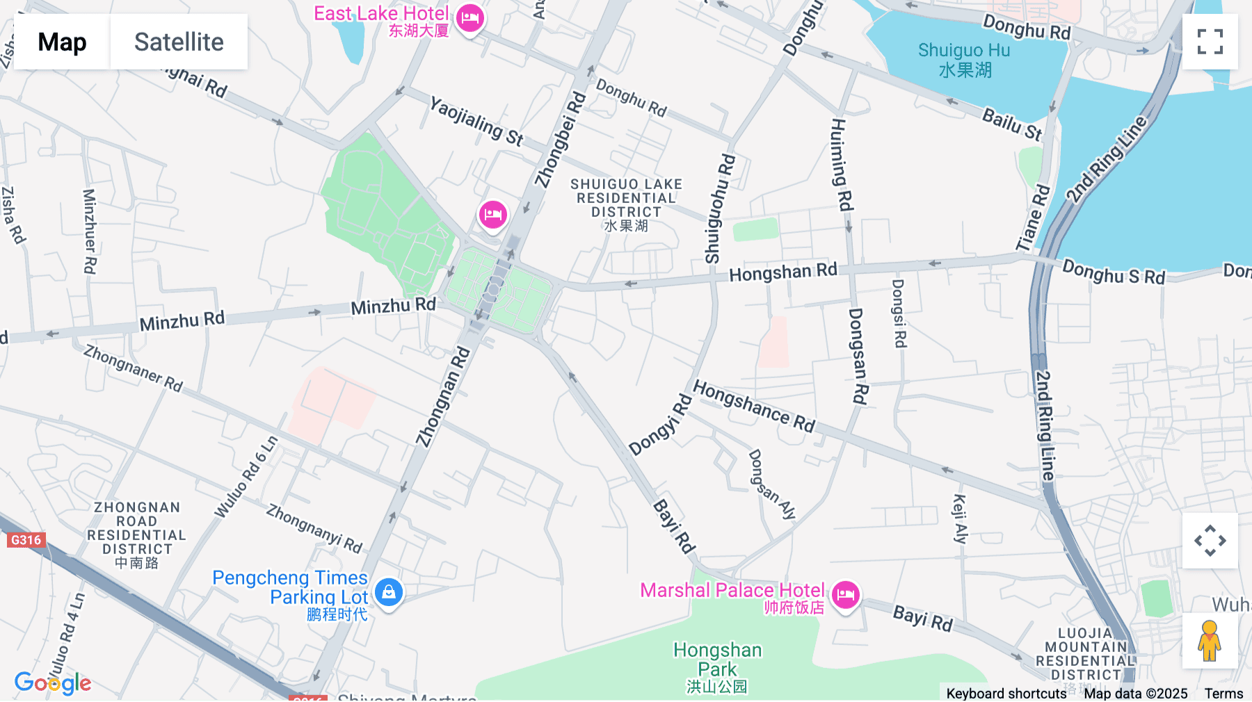 Click for interative map of Wuhan Poly Plaza (18th Floor), 99 Zhongnan Road, Wuhan