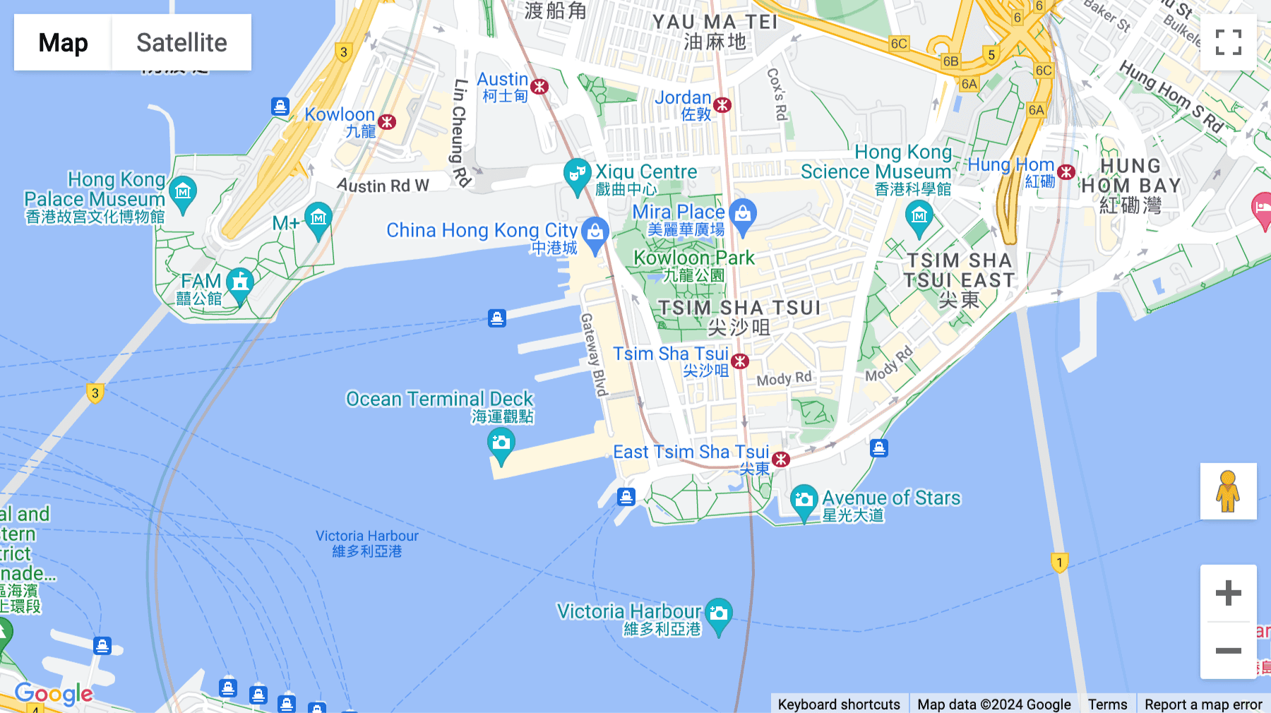 Click for interative map of 9/F Silvercord Tower 2, 30 Canton Road, Tsim Sha Tsui, Kowloon, Hong Kong