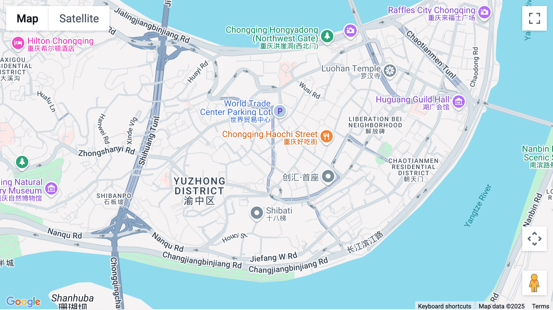 Click for interative map of 35F, HNA Poly Plaza,235, 35, Minsheng Road, Chongqing, Chongqing