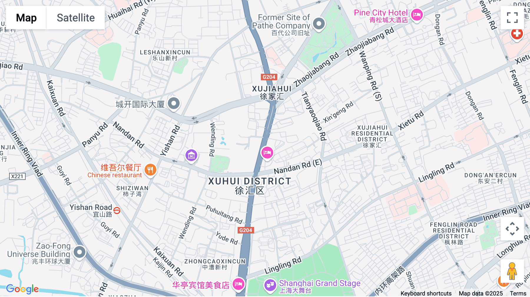Click for interative map of 12/F, Building A, CCIG International Plaza, 331 North Caoxi Road, Shanghai, Shanghai