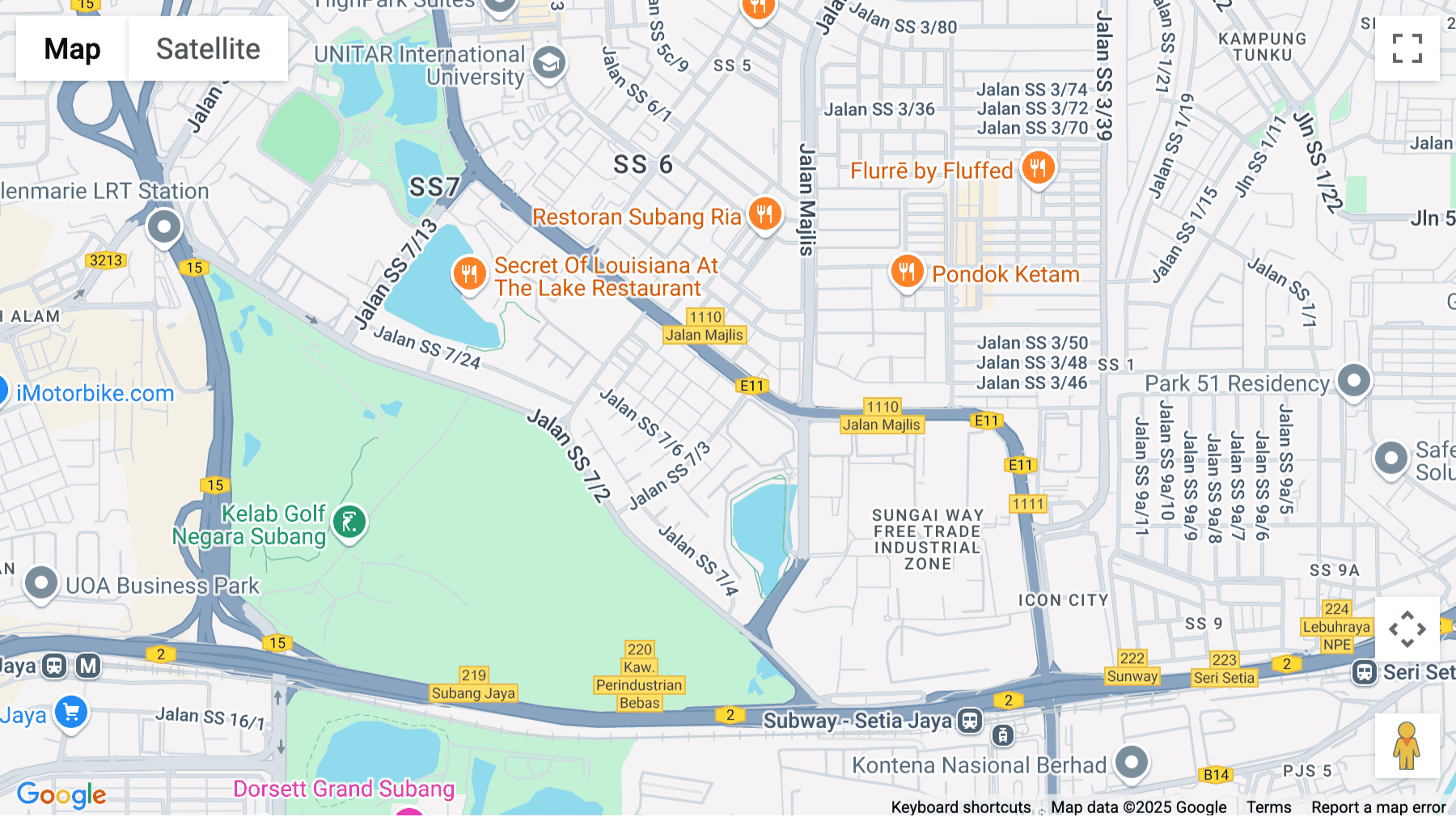 Click for interative map of 804C, Block B Executive Suite, 97 Jalan SS 7/C, Kelana Jaya, Petaling Jaya, Petaling Jaya