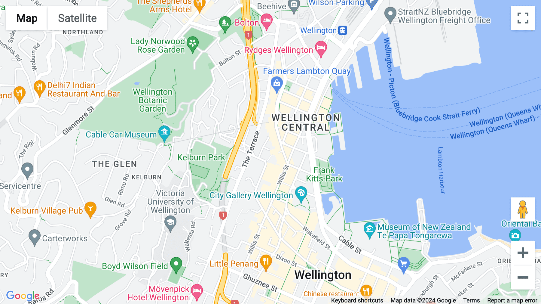 Click for interative map of 2-6 Gilmer Terrace (Level 31), Wellington, North Island, Wellington