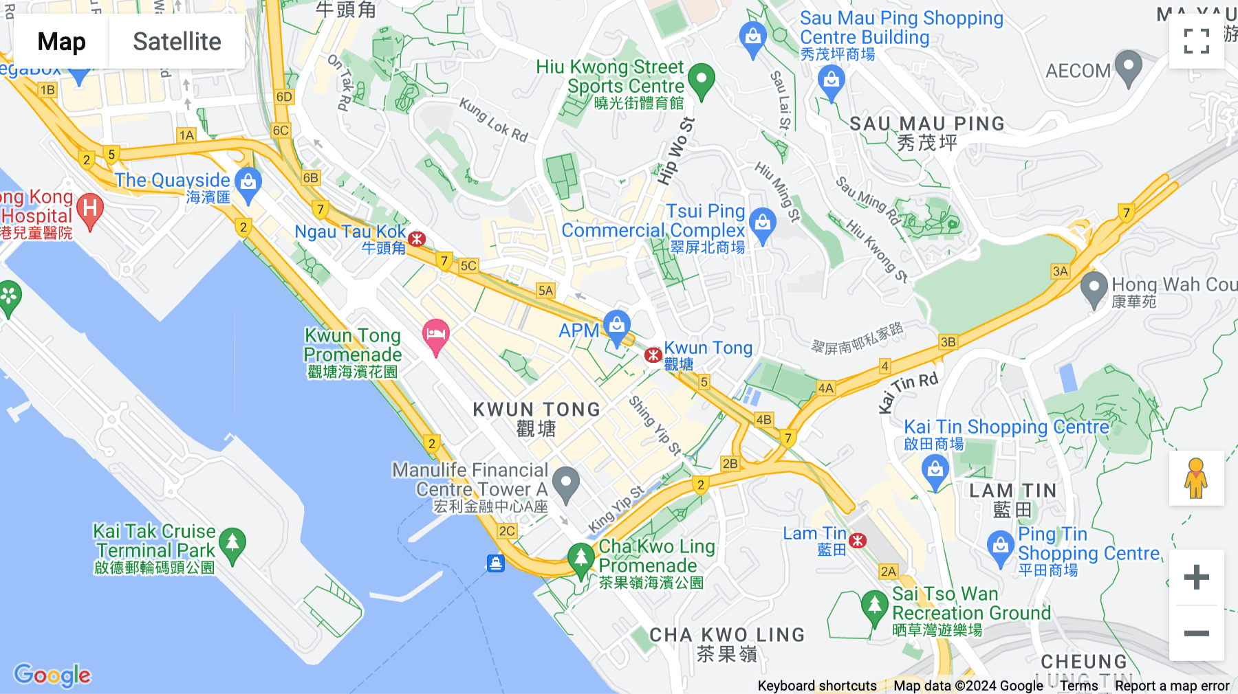 Click for interative map of Suite 2602-3, 26/F, BEA Tower, Millennium City 5,418 Kwun Tong Road, Hong Kong