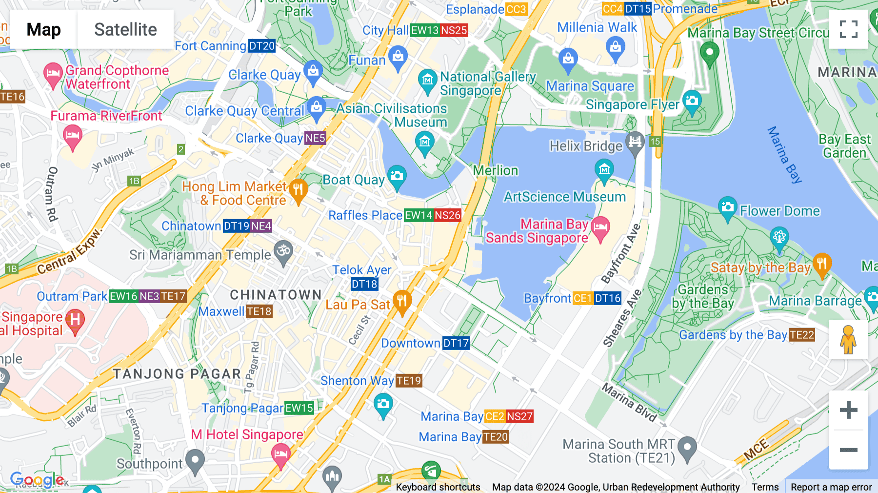 Click for interative map of 11 Collyer Quay, No.17-00 The Arcade, Singapore