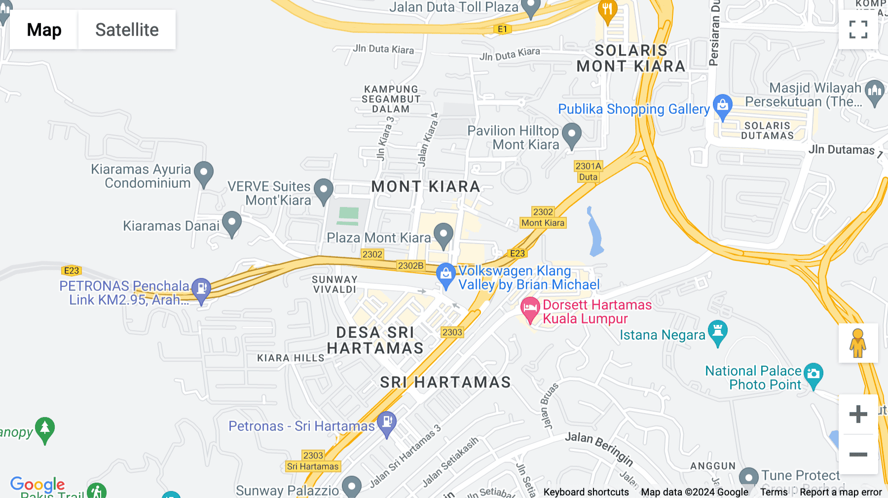 Click for interative map of E-07-21, 2, Jalan Kiara, Kuala Lumpur