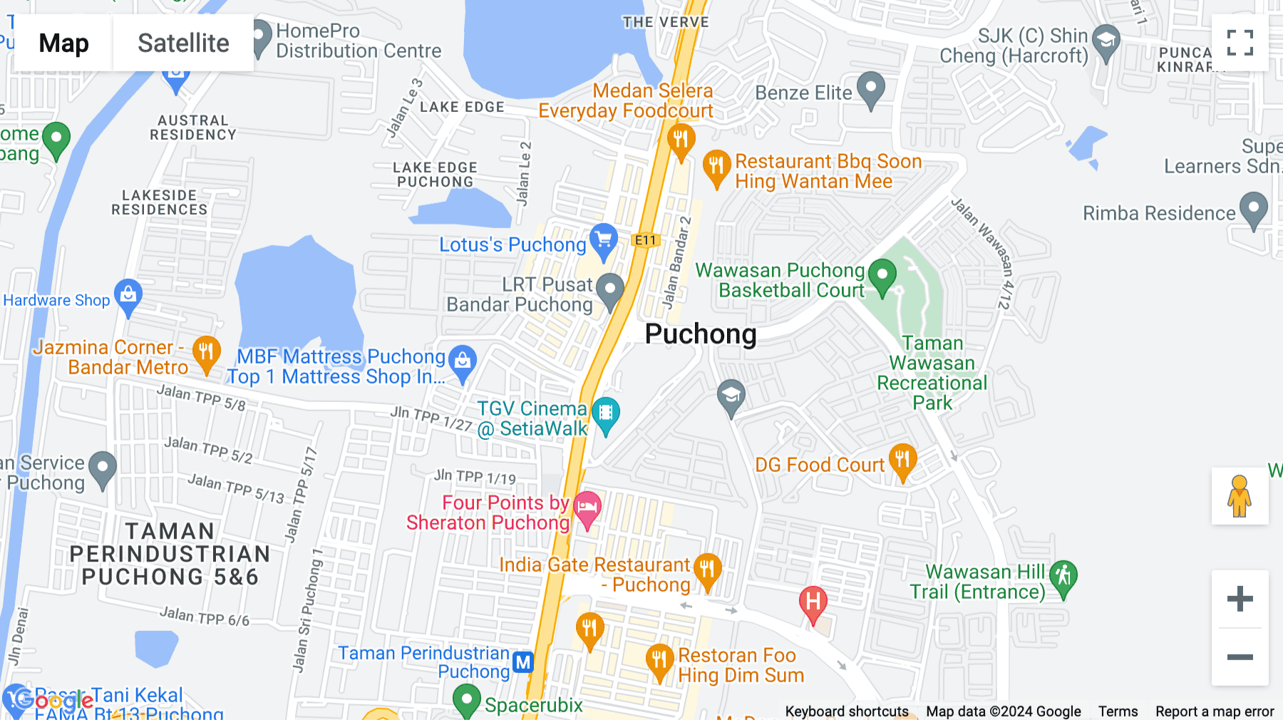 Click for interative map of I-01-05, 5th Floor, Block I, Setia Walk, Persiaran Wawasan, Pusat Bandar Puchong, Puchong