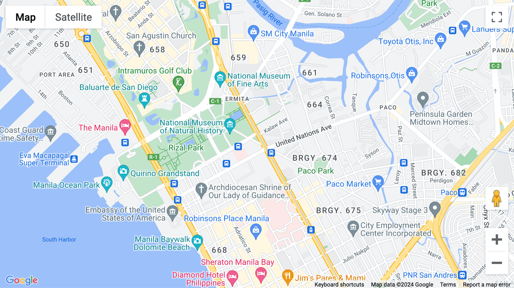 Click for interative map of 12/F, Times Plaza Building, United Nations Avenue corner Taft Avenue, Ermita, Manila