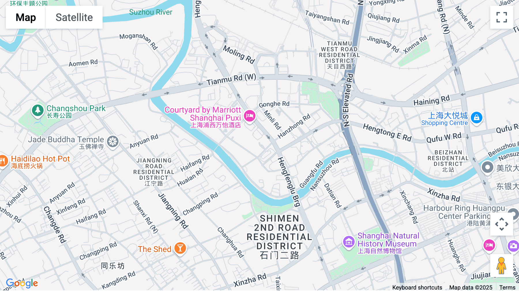 Click for interative map of 22/F, Zhabei Centro, No. 568 Hengfeng Road, Zhabei District, Shanghai