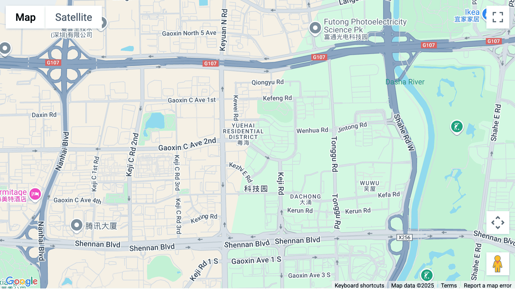 Click for interative map of A8 Music Building, Keyuan Road, Tech Zone, Shanghai
