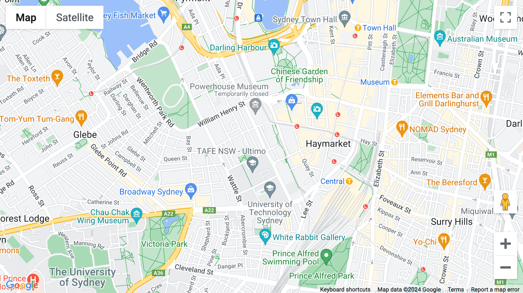Click for interative map of Levels 5 & 6, 616 Harris Street, Ultimo, Sydney, Sydney