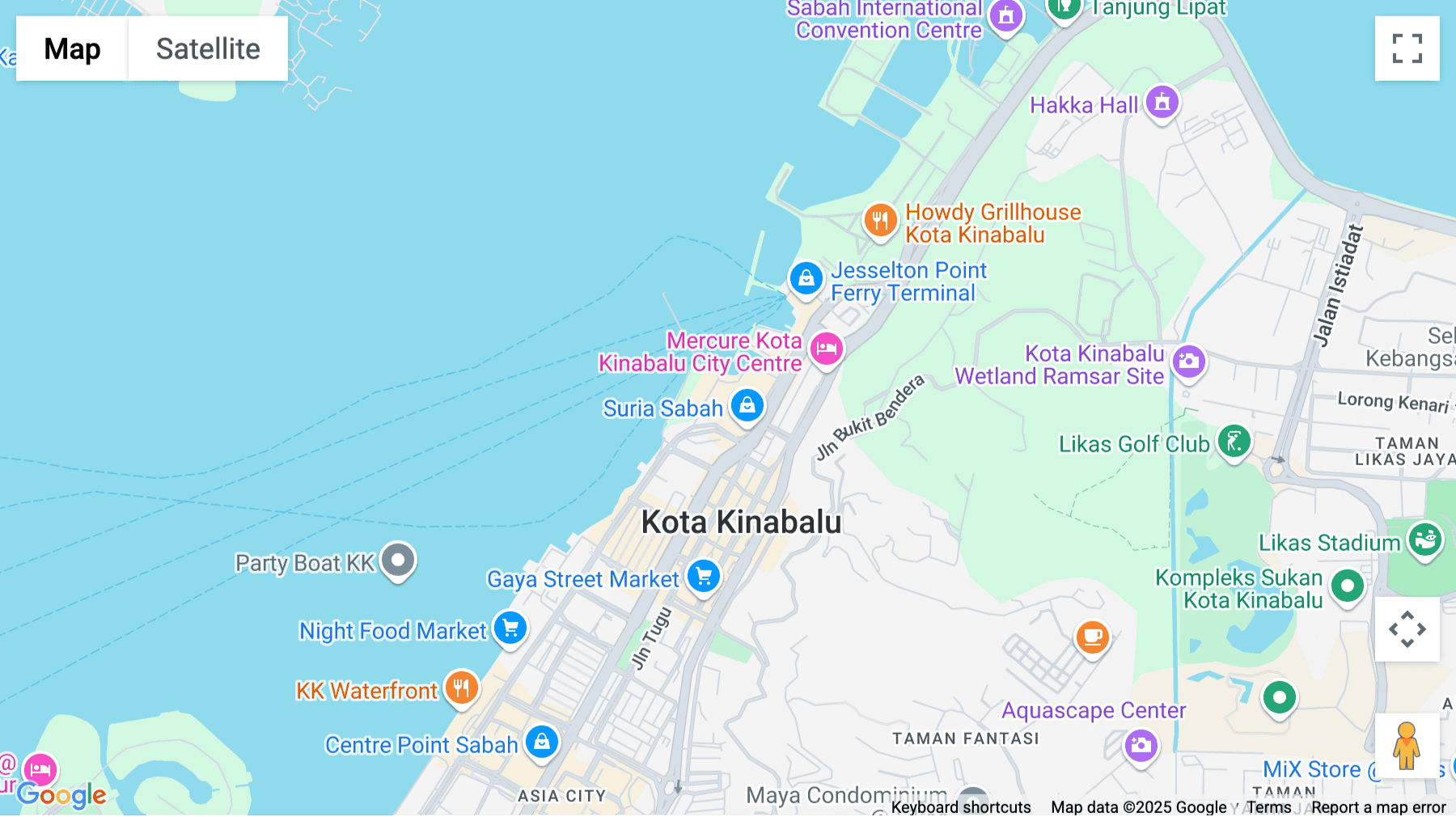 Click for interative map of 8-1, 8th Floor, Suria Sabah Shopping Mall,,1, Jalan Tun Fuad Stephens, Sabah, Kota Kinabalu